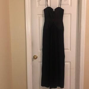 Black BCBG ball gown